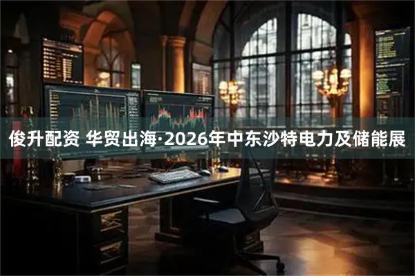 俊升配资 华贸出海·2026年中东沙特电力及储能展